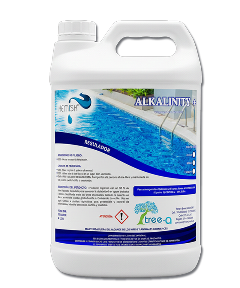 Envase ALKALINITY + - Kemisk Tree-a