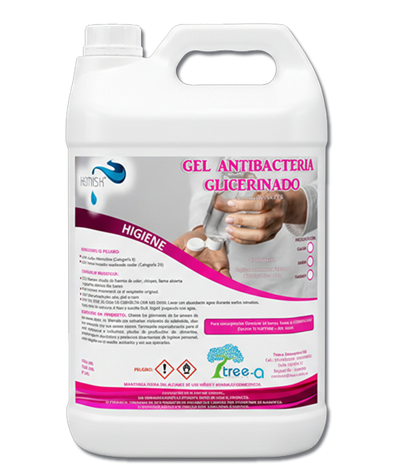 Envase Gel Antibacterial G - Kemisk Tree-a