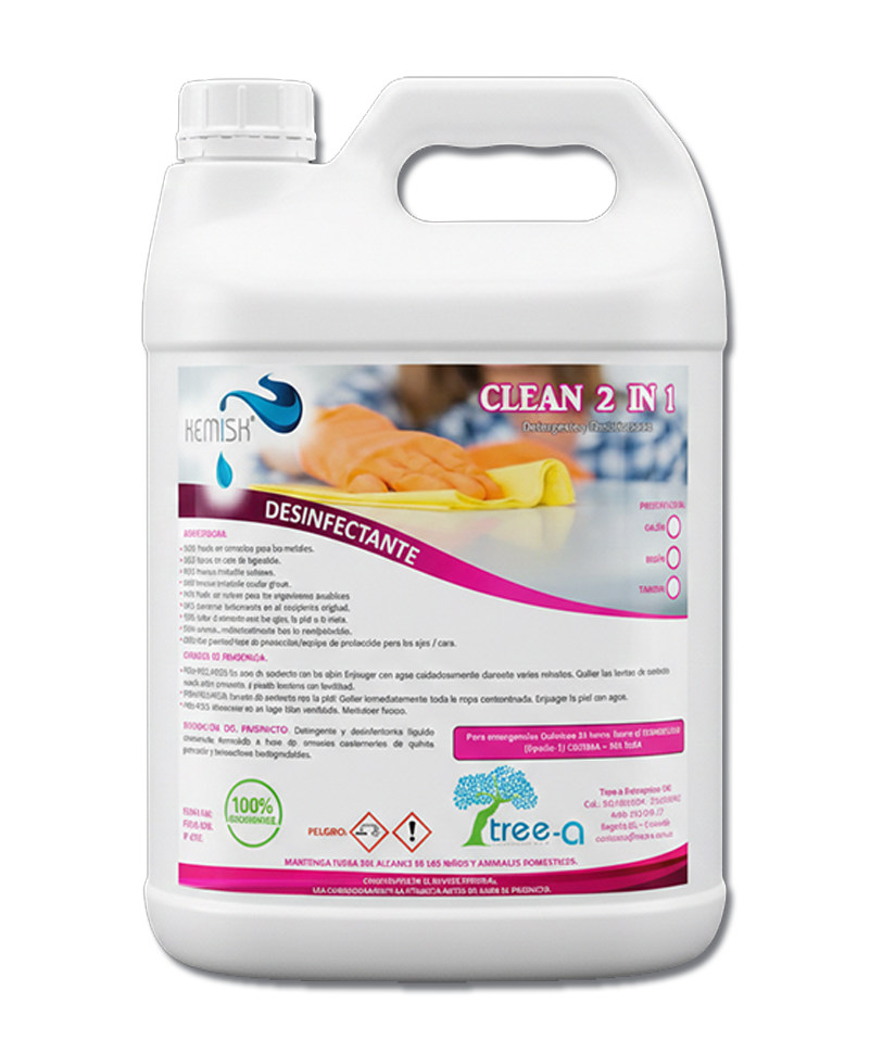 Envase Clean 2 en 1 - Kemisk Tree-a
